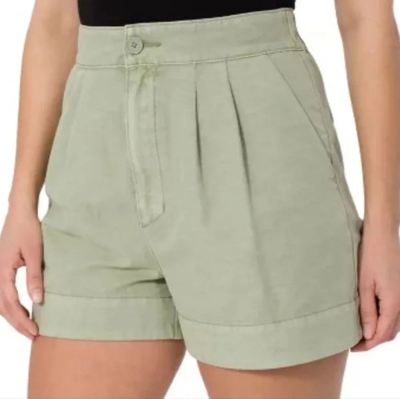 Joie Pants - JOIE Womens Pleated Casual Shorts